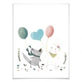 Poster Loske - Ballons 