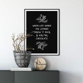 Poster Orara Studio - When life hands you lemons 