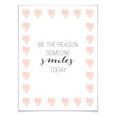 Poster Confetti & Cream - be the reason someone smiles 