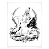 Poster - Drawstore - Parrot 'n Girl 
