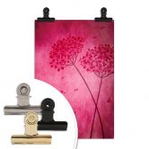 Poster Pinke Hortensie 