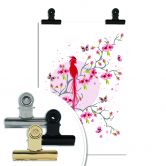 Poster Paradiesvogel 