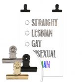 Poster Be human 