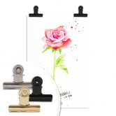 Poster Buttafly - Rose 