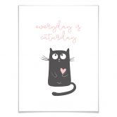 Poster - Everyday is caturday 