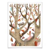 Poster Loske - Im Baum 02 