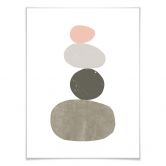 Poster Nouveauprints - Pebbles 1 