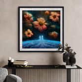 Poster Heine - Ursprung vom Leben - Astro Cruise - Quadratisch 