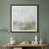 Poster Golden Abstrakt - Hobday - Quadratisch 