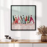 Poster Leffler - Familienbesuch 
