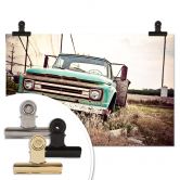 Poster American rusted Truck 