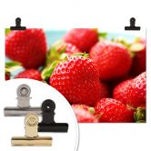 Poster Erdbeeren aus dem Garten 