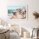 Poster Colombo - Mediterrane Stadt - Quer 