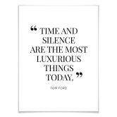 Poster Time and Silence 