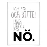 Poster Und mein Leben so... 