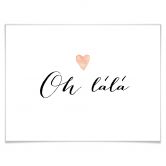 Poster Confetti & Cream - Oh lálá 