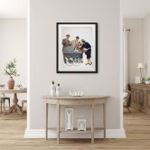Fine Art Poster mit Passepartout Kurt Ard - Die Kleine so groß (1961) 