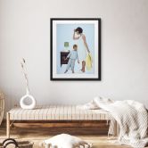 Fine Art Poster mit Passepartout - Doppelter Herzschlag (1964) - Kurt Ard 