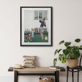 Fine Art Poster mit Passepartout Sag es mit Blumen (1963) - Kurt Ard 