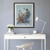 Fine Art Poster mit Passepartout - Kurt Ard - Schlaf, mein Prinzlein, schlaf ein... (1962) 