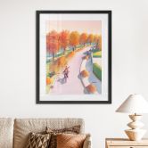 Fine Art Poster mit Passepartout - Marunde - Einfach Spaß haben (2018) 