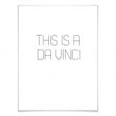 Poster This is a da Vinci 