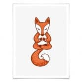 Poster - Yoga-Fuchs 02 