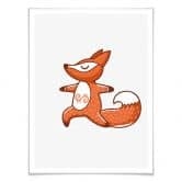 Poster - Yoga-Fuchs 03 