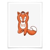 Poster - Yoga-Fuchs 04 