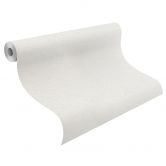 Effen behang, patroonbehang met structuur Bauhaus wit 