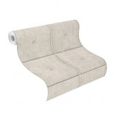 Betonlook behang, steen behang Factory V grijs 