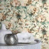 Rasch Vliestapete, Mustertapete Florentine III hellbeige 
