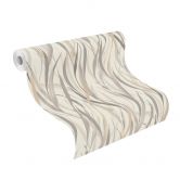 Pflanzentapete, Vliestapete Paraiso beige 