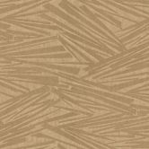 gestreept behang, vliesbehang Sky Lounge bruin-goud metallic 10.00x1.06 m 