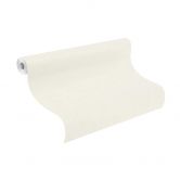 Rasch papier peint intissé, papier peint uni Sophia blanc crème 