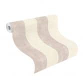 Rasch Vliestapete, Streifentapete #Tapetenwechsel II beige 