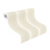 Rasch Vliestapete, Streifentapete #Tapetenwechsel II hellbeige 