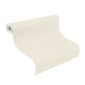Rasch Vliestapete, Unitapete Welcome Home cremeweiß 