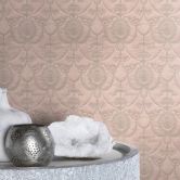 Rasch Vliestapete, Mustertapete Trianon XIII rose, taupe 