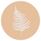 Wall Sticker Silhuet af bregneblad - 1X Studio 