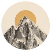 Wall Sticker Bodart - Sun and Mountain 
