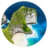 Wandtattoo Felsenküste von Nusa Penida - Hugonnard - Rund 
