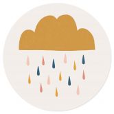 Wall Sticker Munter regn i pastelfarver - Menina Lisboa 