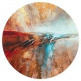 Sticker mural Horizon lumineux sur l'eau - Schmucker - Rond 