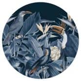 Sticker Mural Oiseaux tropicaux dans la forêt la nuit - Haase 