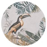 Sticker Mural Forêt tropicale avec toucan - Haase 
