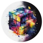 Sticker Mural Heine - Magical Rubik's Cube 