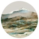 Wall Sticker Abstrakte bjerge - Hobday 