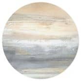 Sticker Mural Paysage gris doré de coups de pinceau - Hobday 