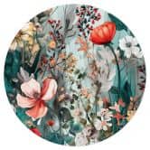 Wall Sticker Forårseng med blomster - Jaszke 